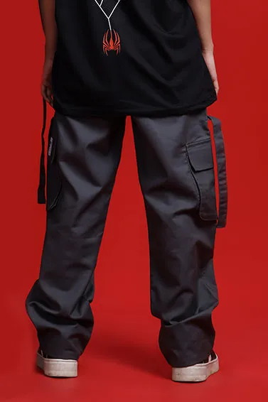 STEEL GRAY CARGO PANT