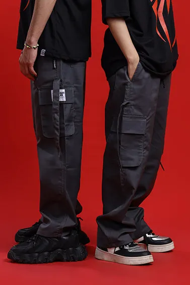 STEEL GRAY CARGO PANT