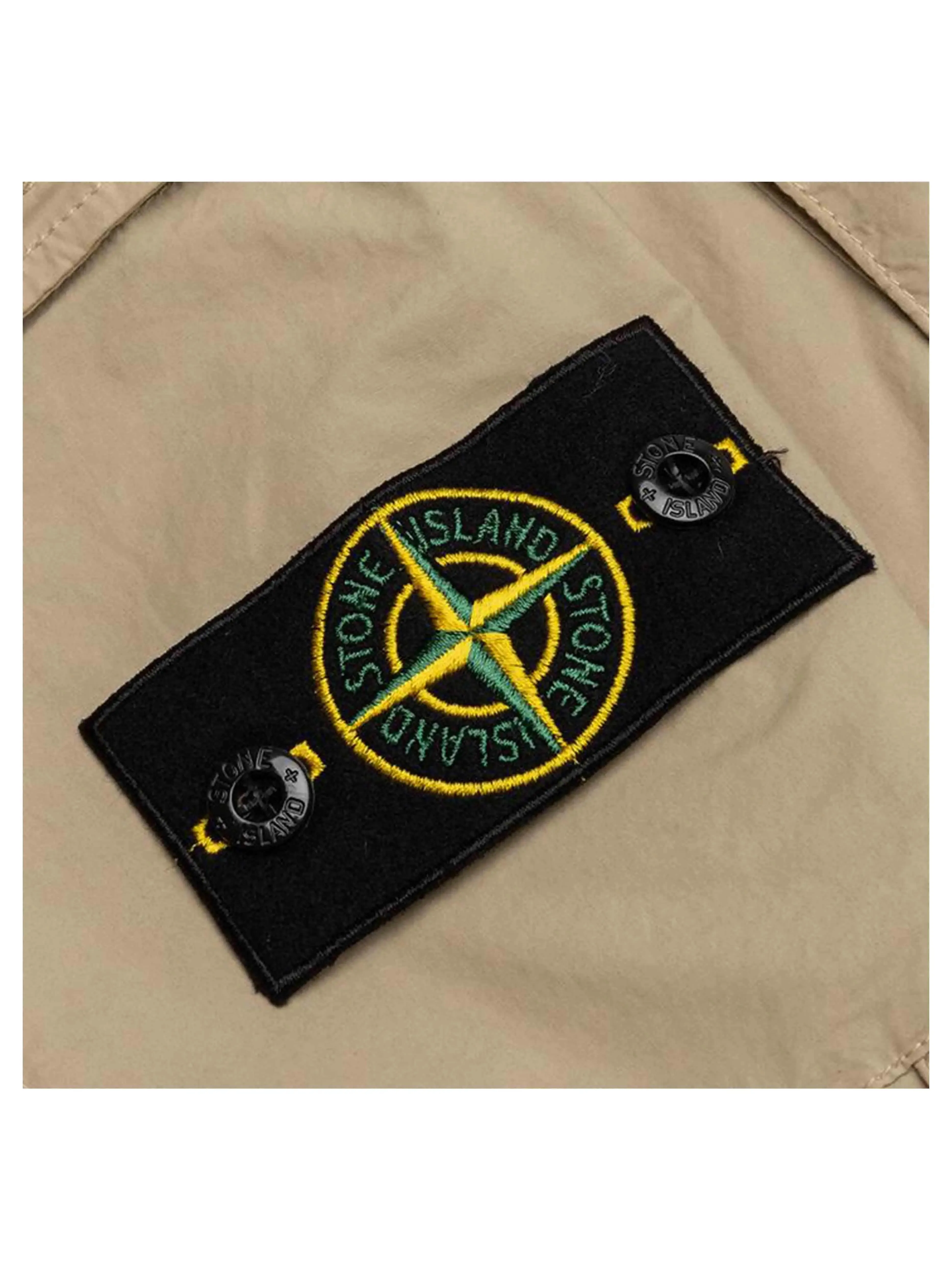 Stone Island Cotton Stretch Cargo Pants Sand