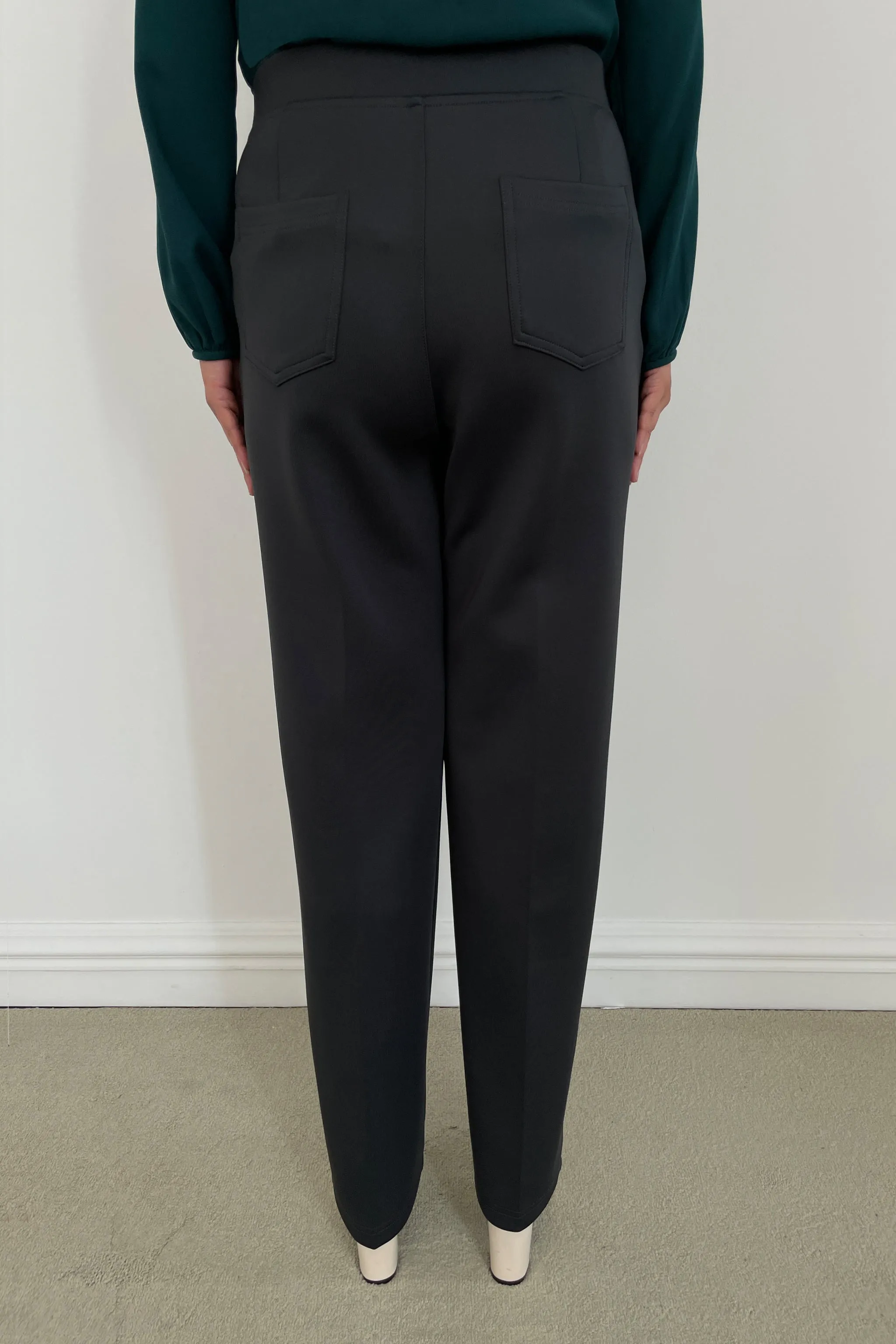 Stretchable Office Pants without Zipper - Grey