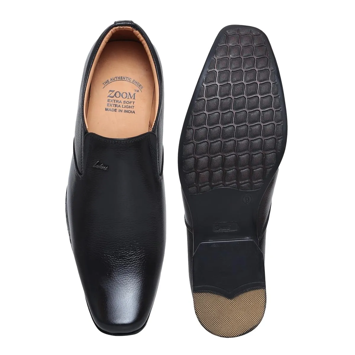 Stylish Black Slip On Shoes for Men D – 11