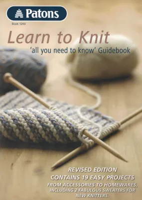 Technique - Patons Book 1249 Learn to Knit (1 available)