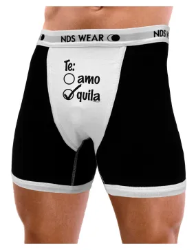 Tequila Checkmark Design Mens Boxer Brief Underwear by TooLoud