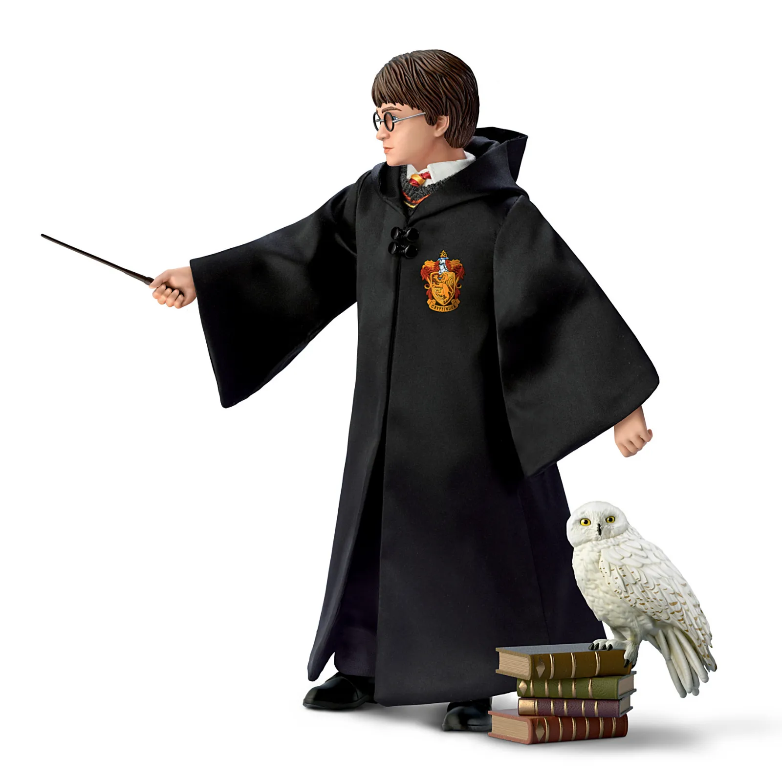 The Ashton - Drake Galleries Harry Potter Ultimate Year One Portrait Figure Collection Issue #1: Harry Potter Year One Handcrafted Artists Resin with Gryffindor Uniform and Sculpted Accessories 10.5-inches