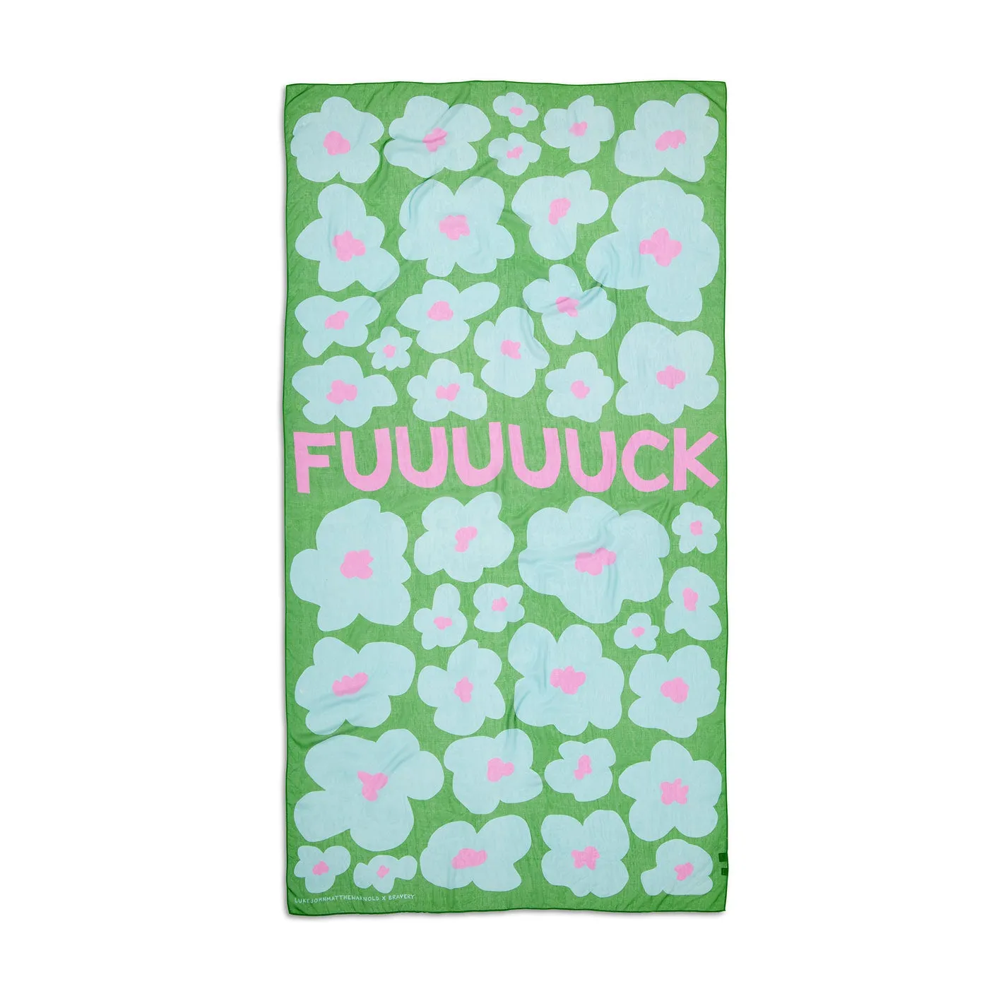 The Fuuuuuck Scarf in GREEN by Luke John Matthew Arnold