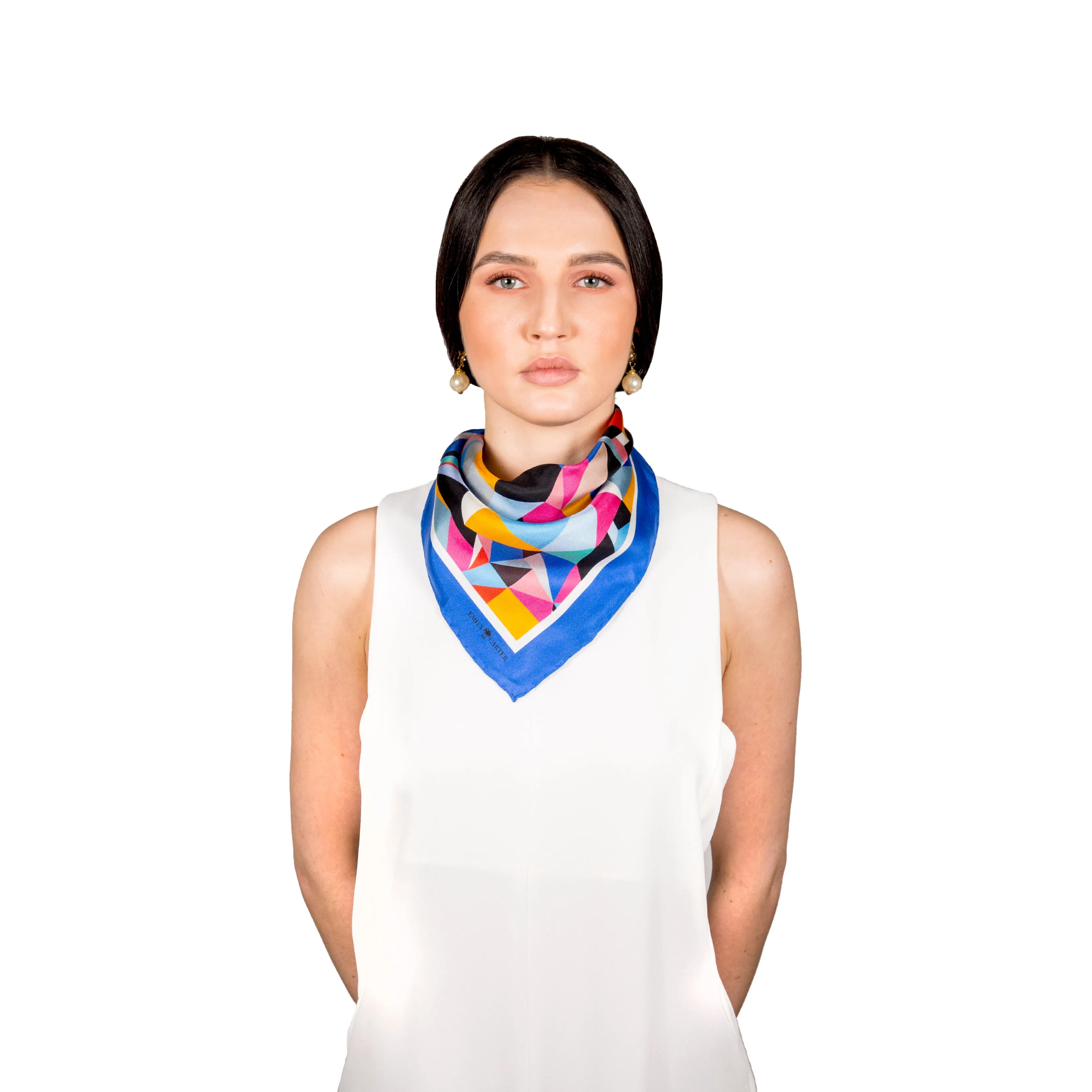 The Spectrum Silk Neckerchief | 45x45cm