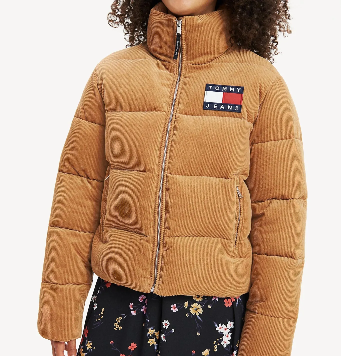 Tommy Jeans Corduroy Puffa Jacket