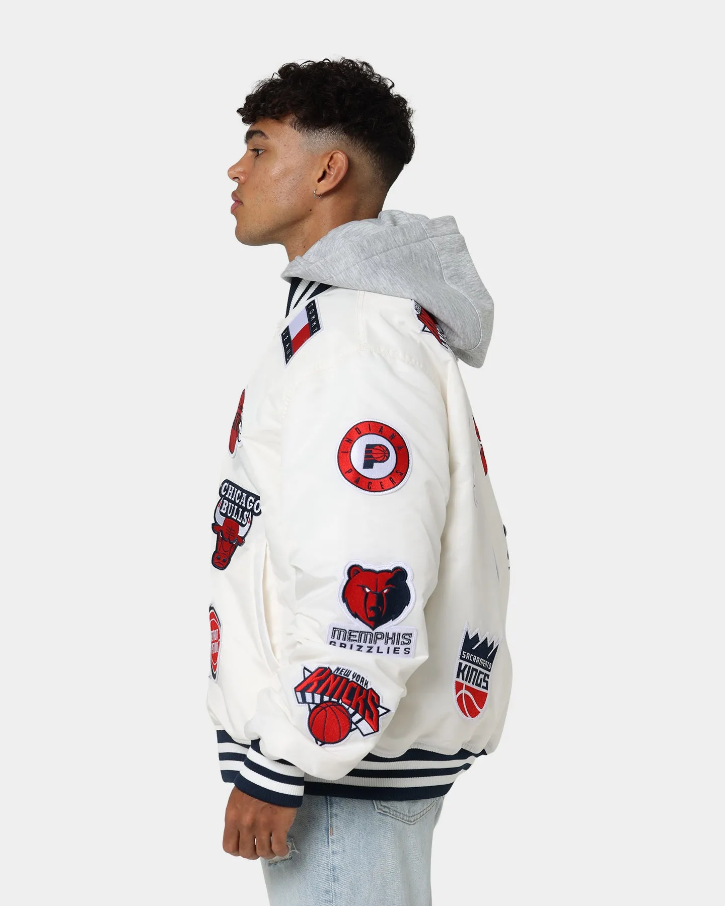 Tommy Jeans Tommy Jeans X NBA M16 Jacket Ancient White