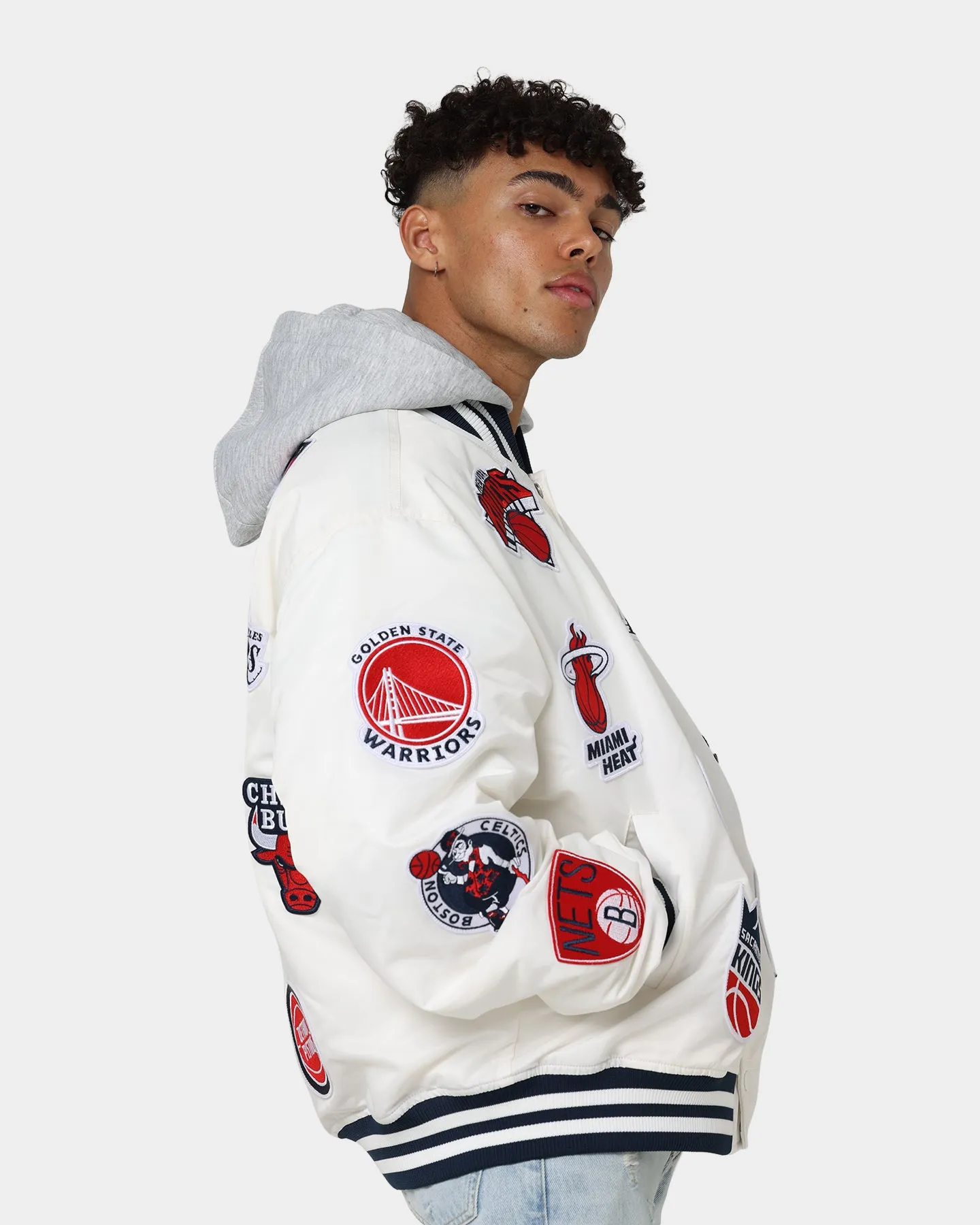 Tommy Jeans Tommy Jeans X NBA M16 Jacket Ancient White