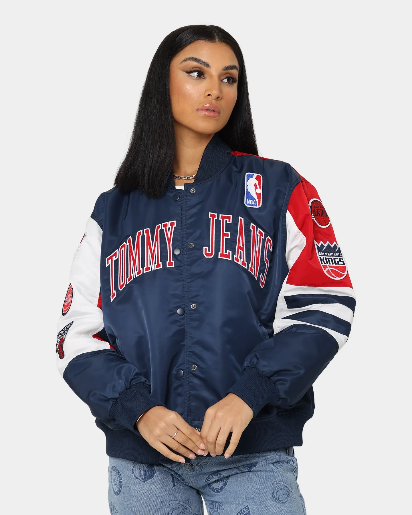 Tommy Jeans Women's Tommy Jeans X NBA W12 Jacket Twilight Navy