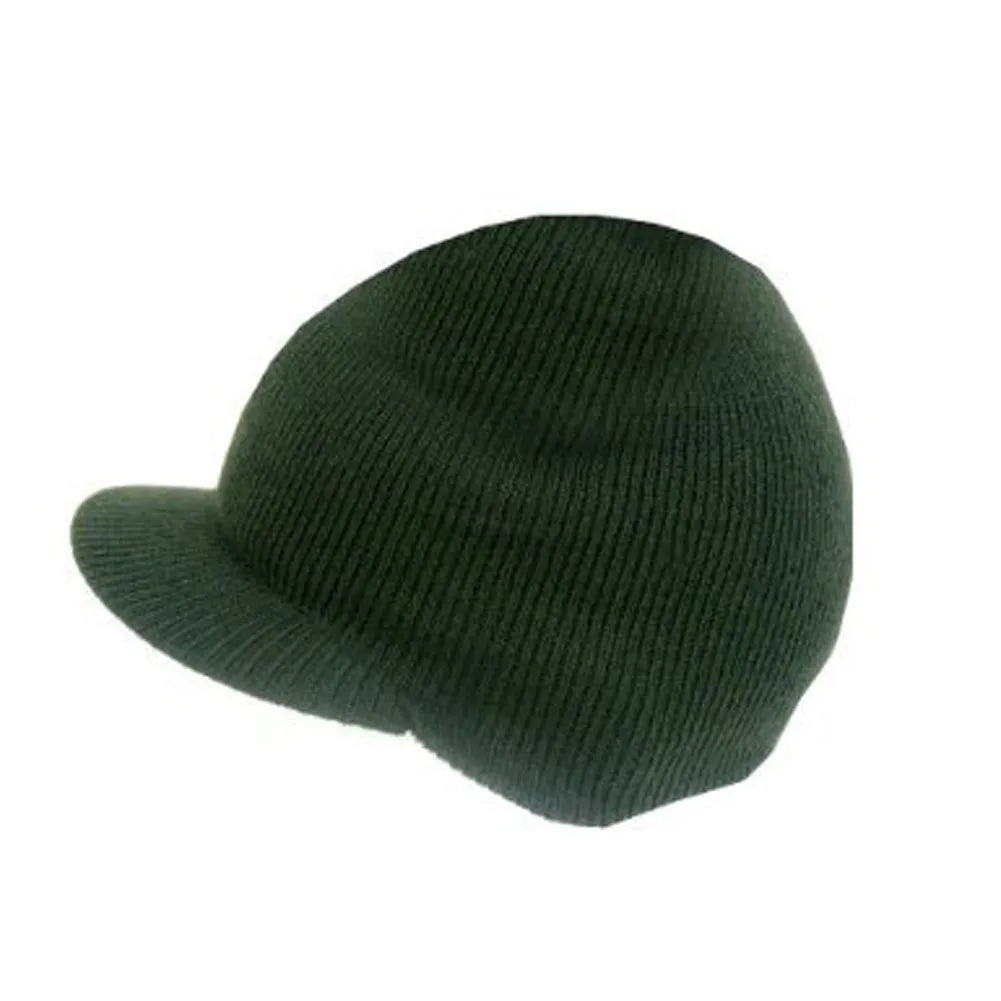 TopHeadwear Winter Cuffless Beanie Visor