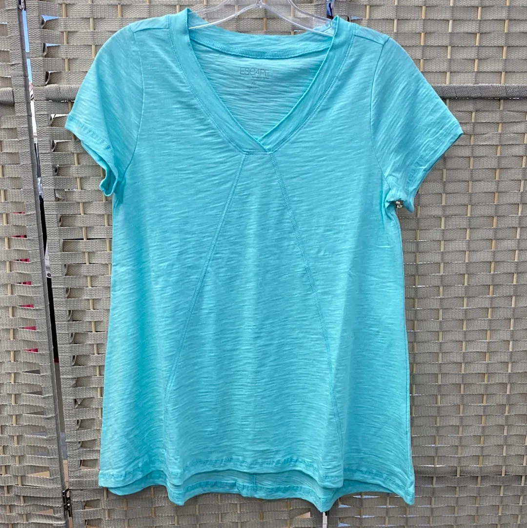 V-Neck Tunic - Seaglass