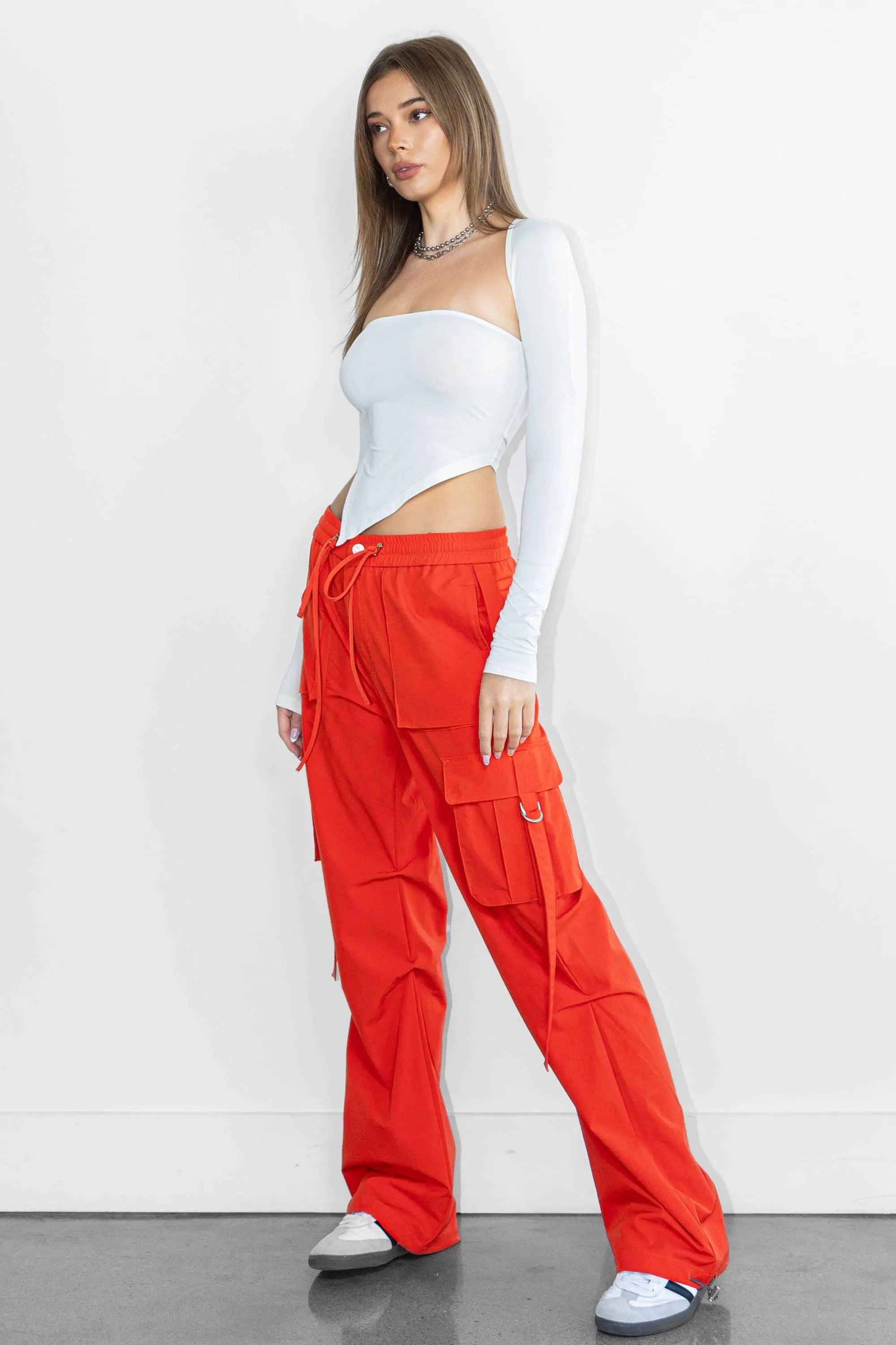 Vibrant Colors Cargo Pants