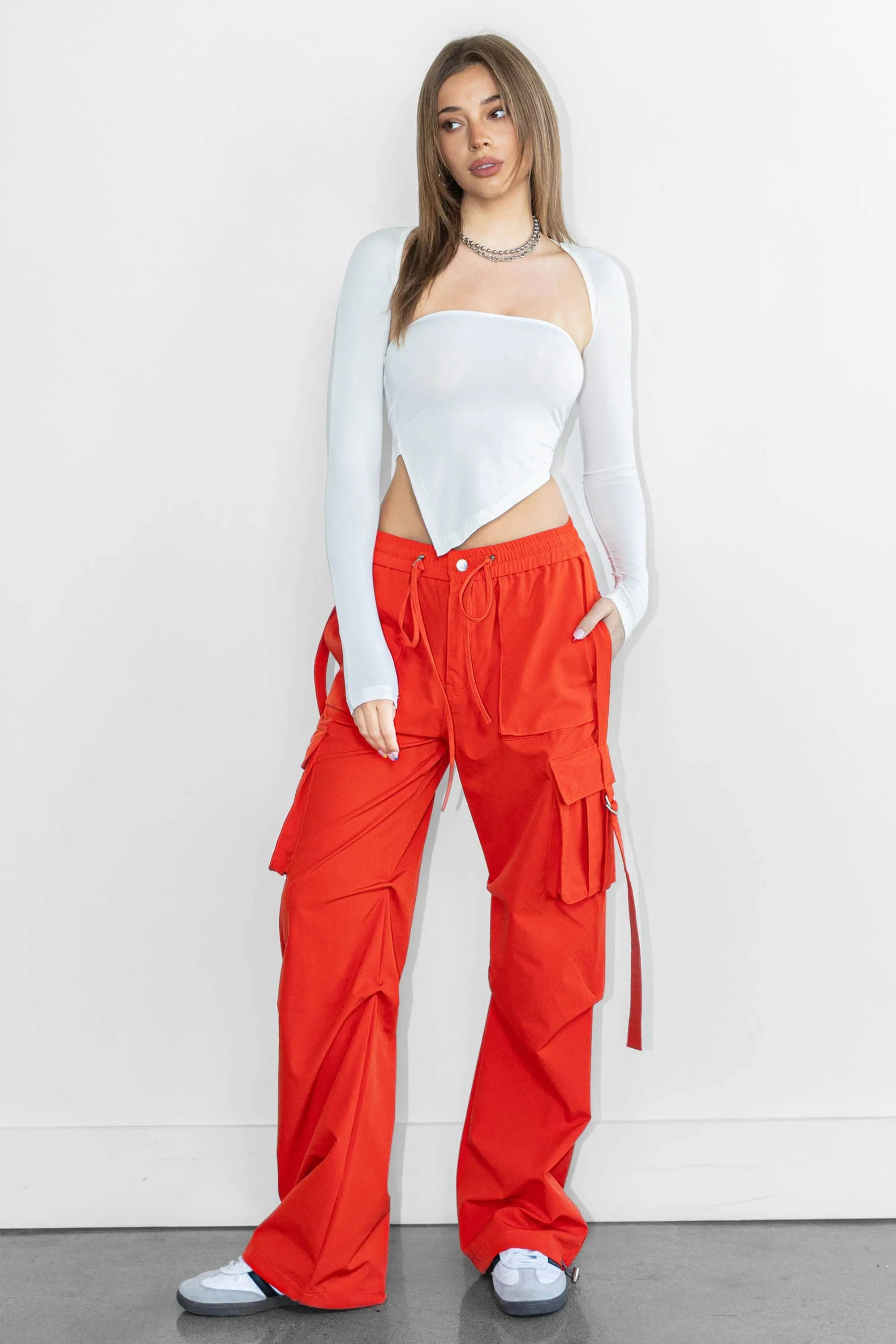 Vibrant Colors Cargo Pants