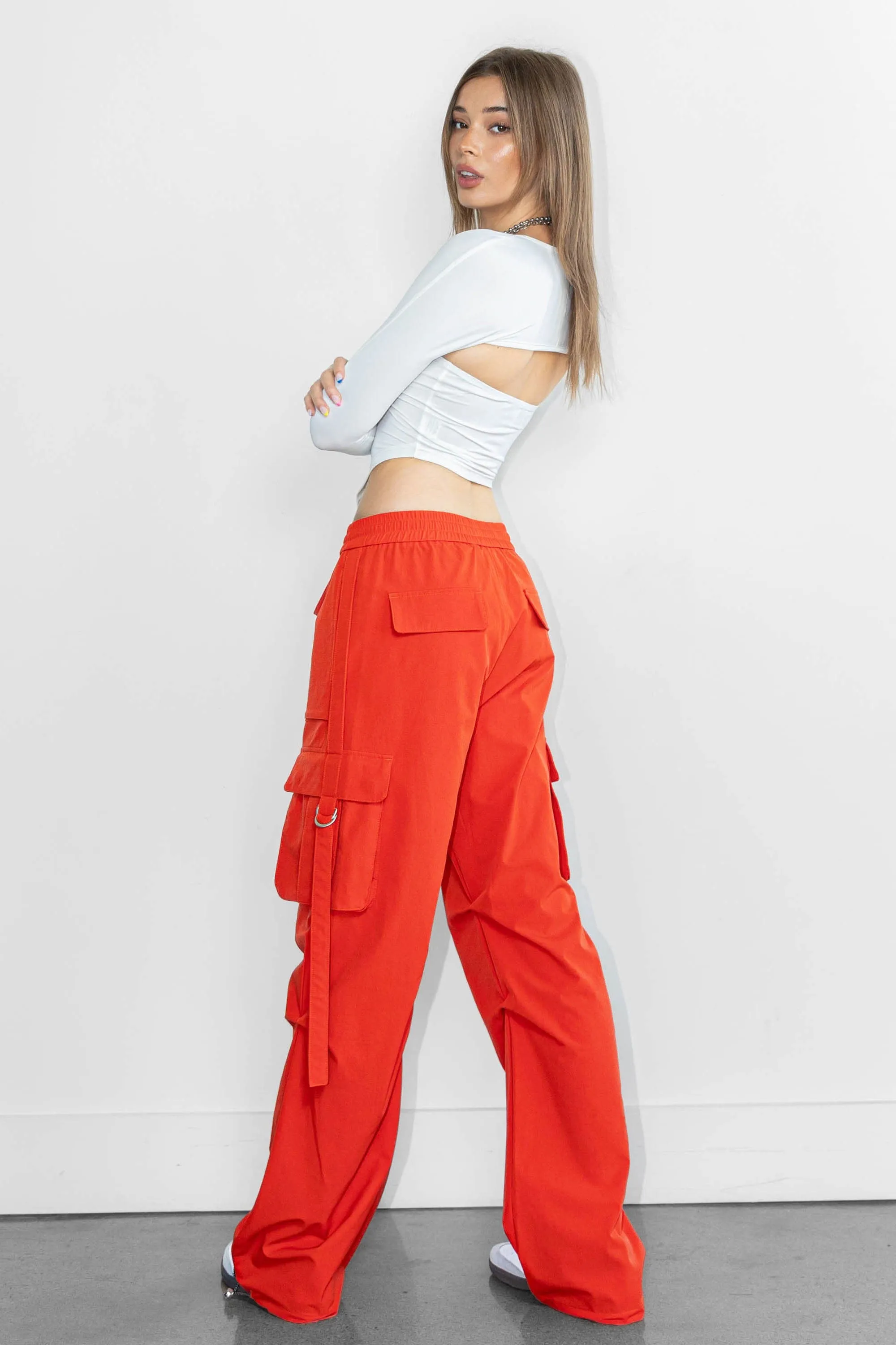 Vibrant Colors Cargo Pants