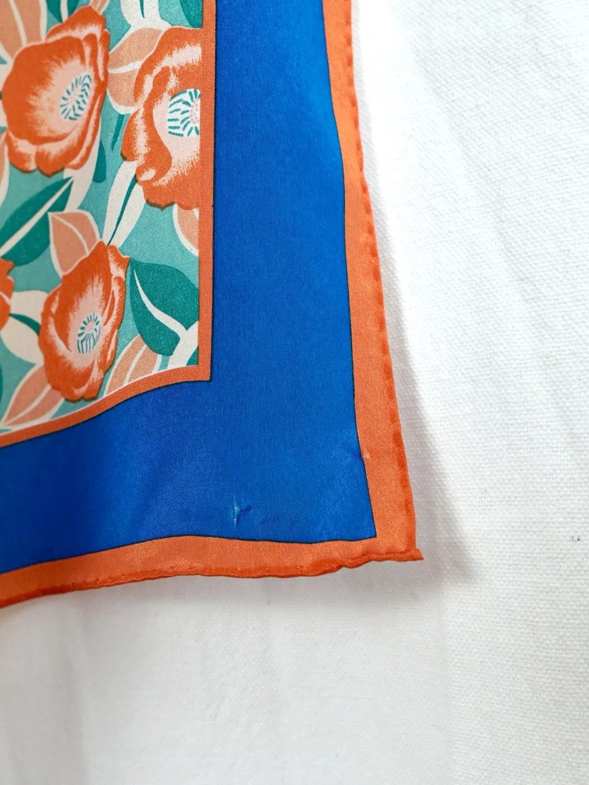 Vintage Kenzo Floral Silk Scarf