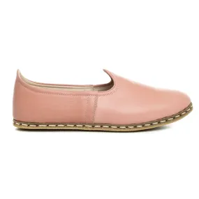 Women's Powder Pink Slip On Shoes