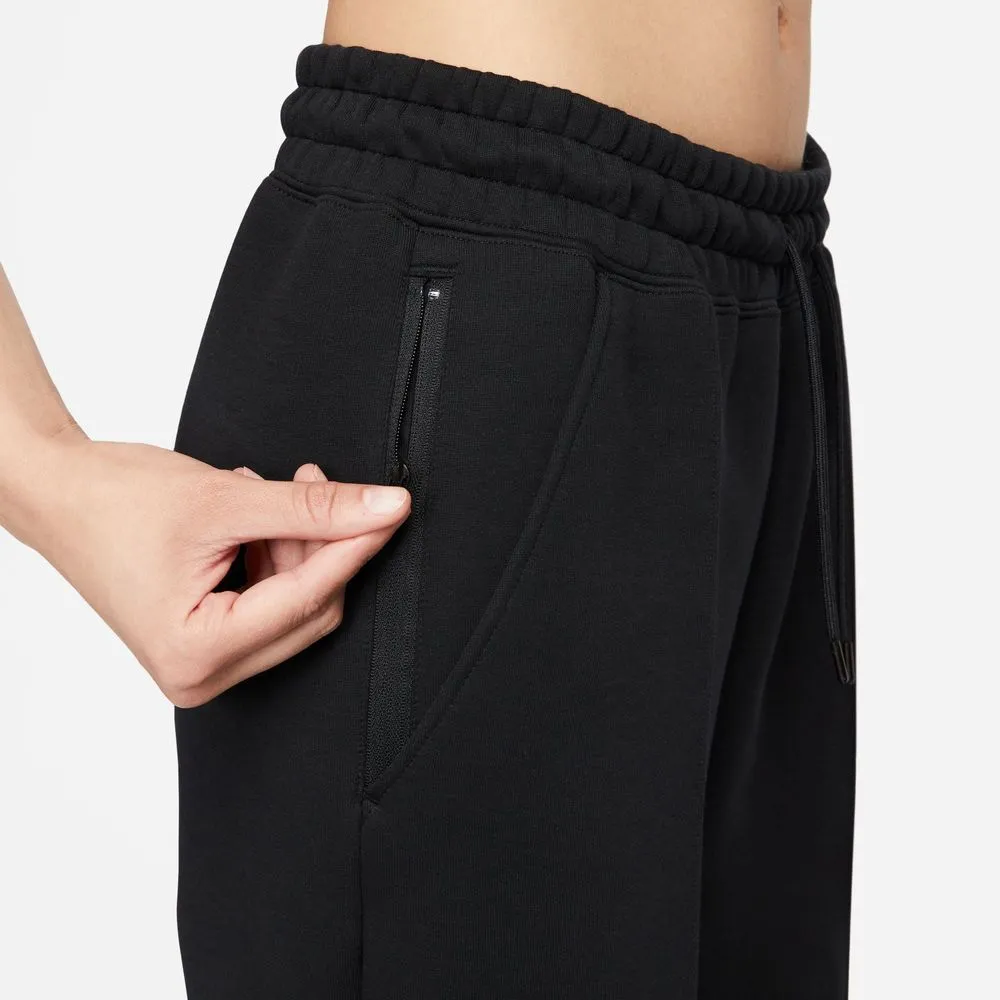 Womens Sportswear Tech Fleece Mid-Rise Joggers - Black