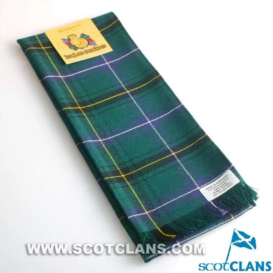 Wool Scarf in Henderson Modern Tartan