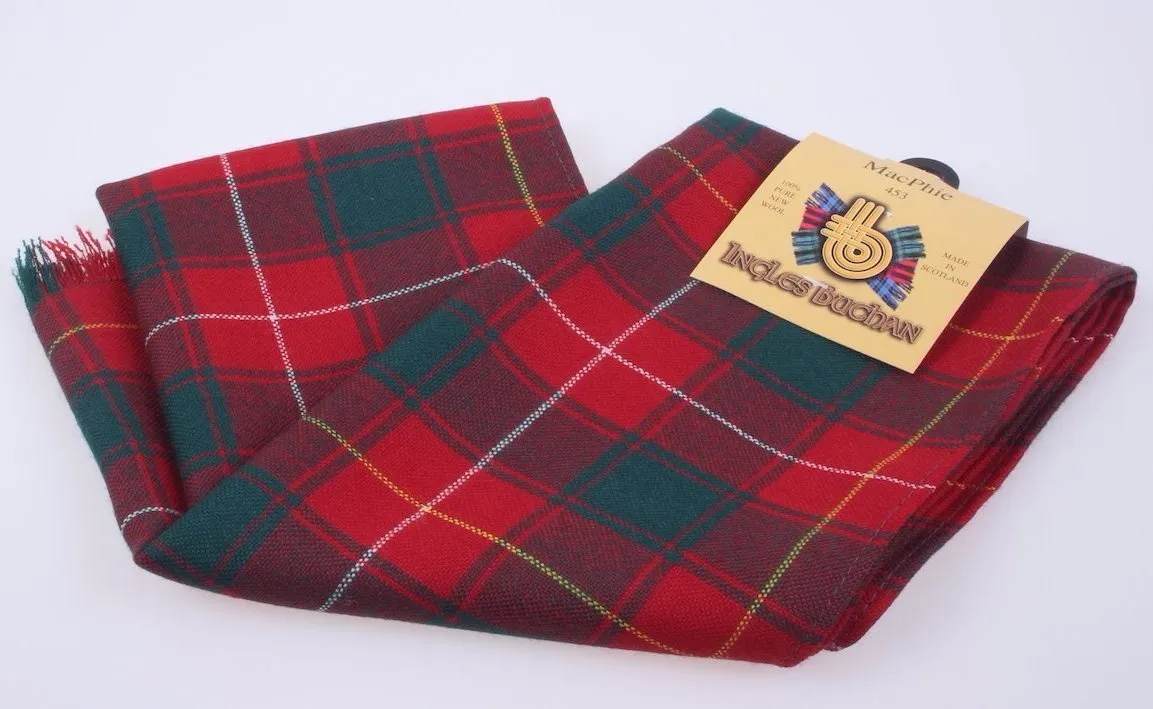 Wool Scarf in MacPhie Modern Tartan