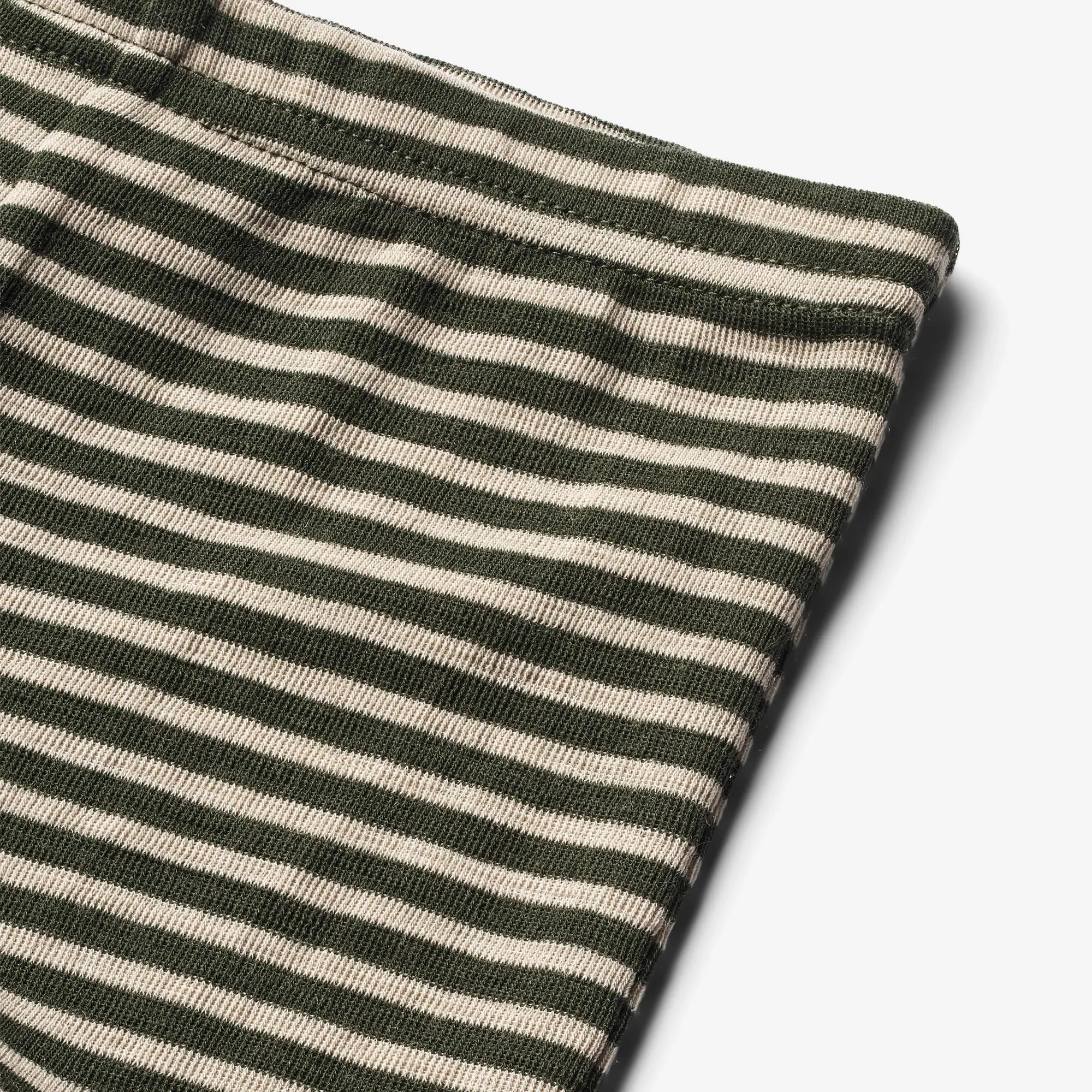 Wool Tights Avalon - green stripe