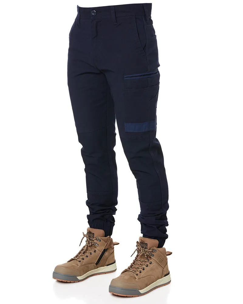 WP-4 Stretch Cuffed Work Pants - Navy