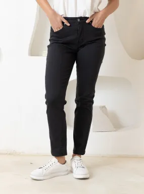 WYNONA CURVE JEANS - Graphite