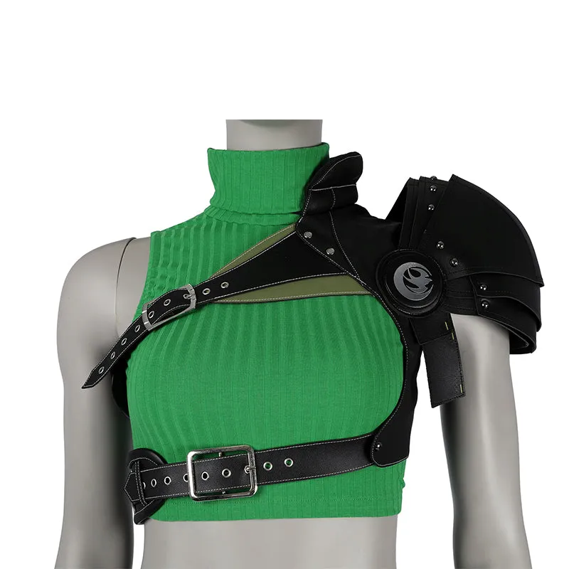 Yuffie Cosplay Costume FF7 Remake Intergrade Yuffie Kisaragi Uniform Halloween Carnival Suit