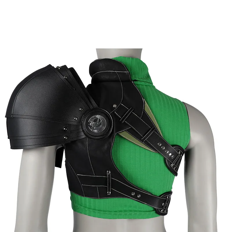 Yuffie Cosplay Costume FF7 Remake Intergrade Yuffie Kisaragi Uniform Halloween Carnival Suit