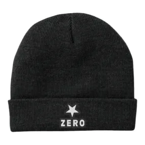 ZERO ARMY STAR EMBROIDERED TIGHT-KNIT BEANIE